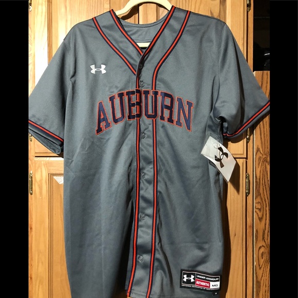 Under Armour Other - Auburn Tigers Baseball Jersey Size Medium - NEW